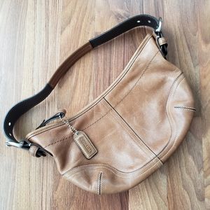 Coach Brown Vintage Leather Hobo Purse